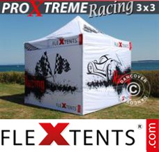 Schnellbauzelt FleXtents PRO Xtreme Racing 3x3m, limitierter Auflage