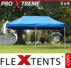 Schnellbauzelt FleXtents Xtreme 3x6m Blau